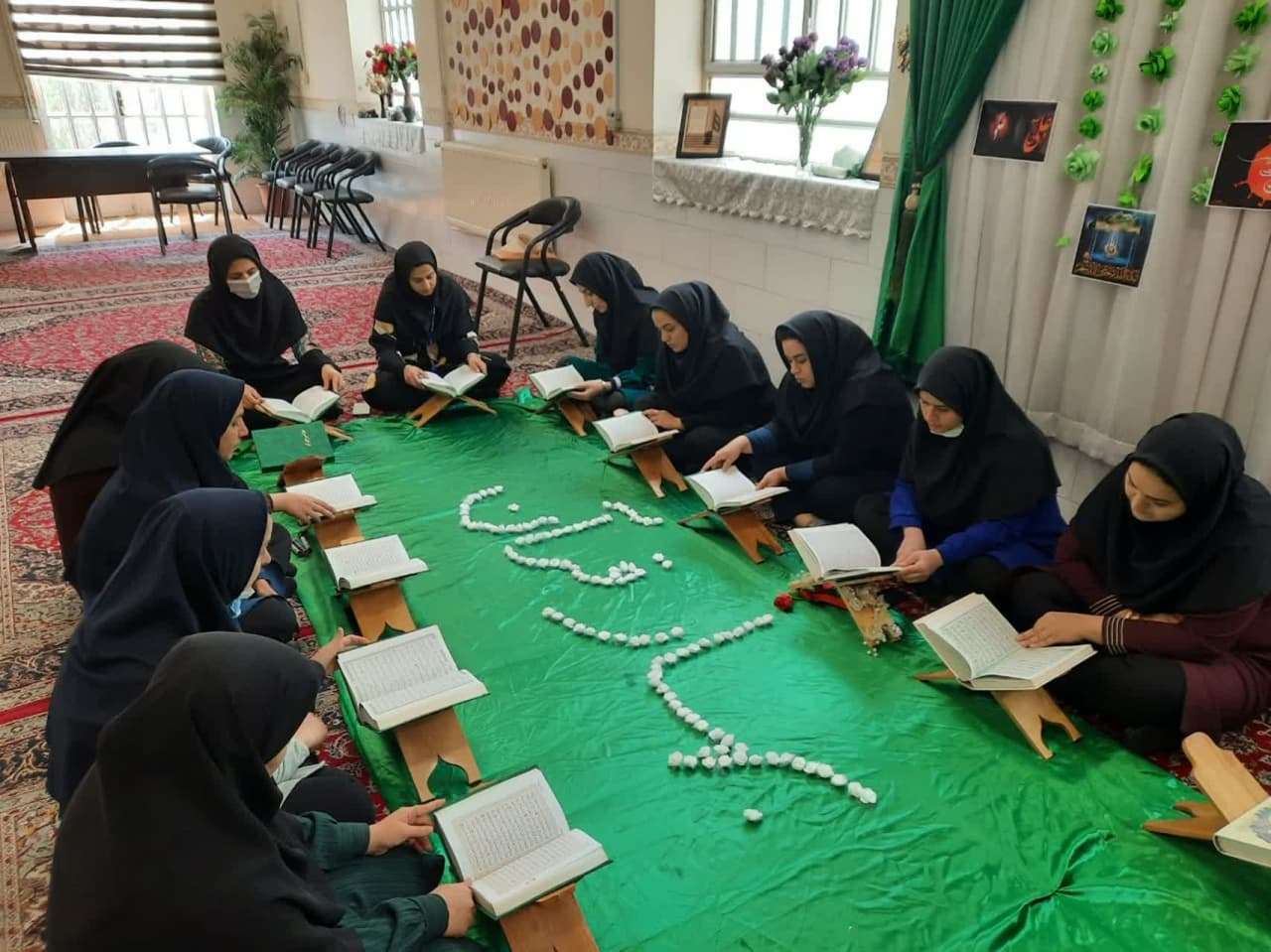 محفل جزء خوانی قرآن ویژه همکاران