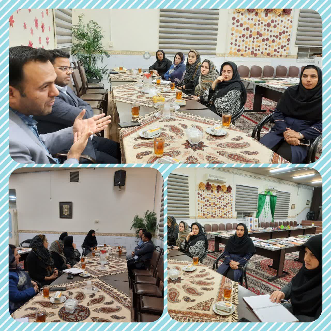 جلسه انجمن اولیاء و مربیان