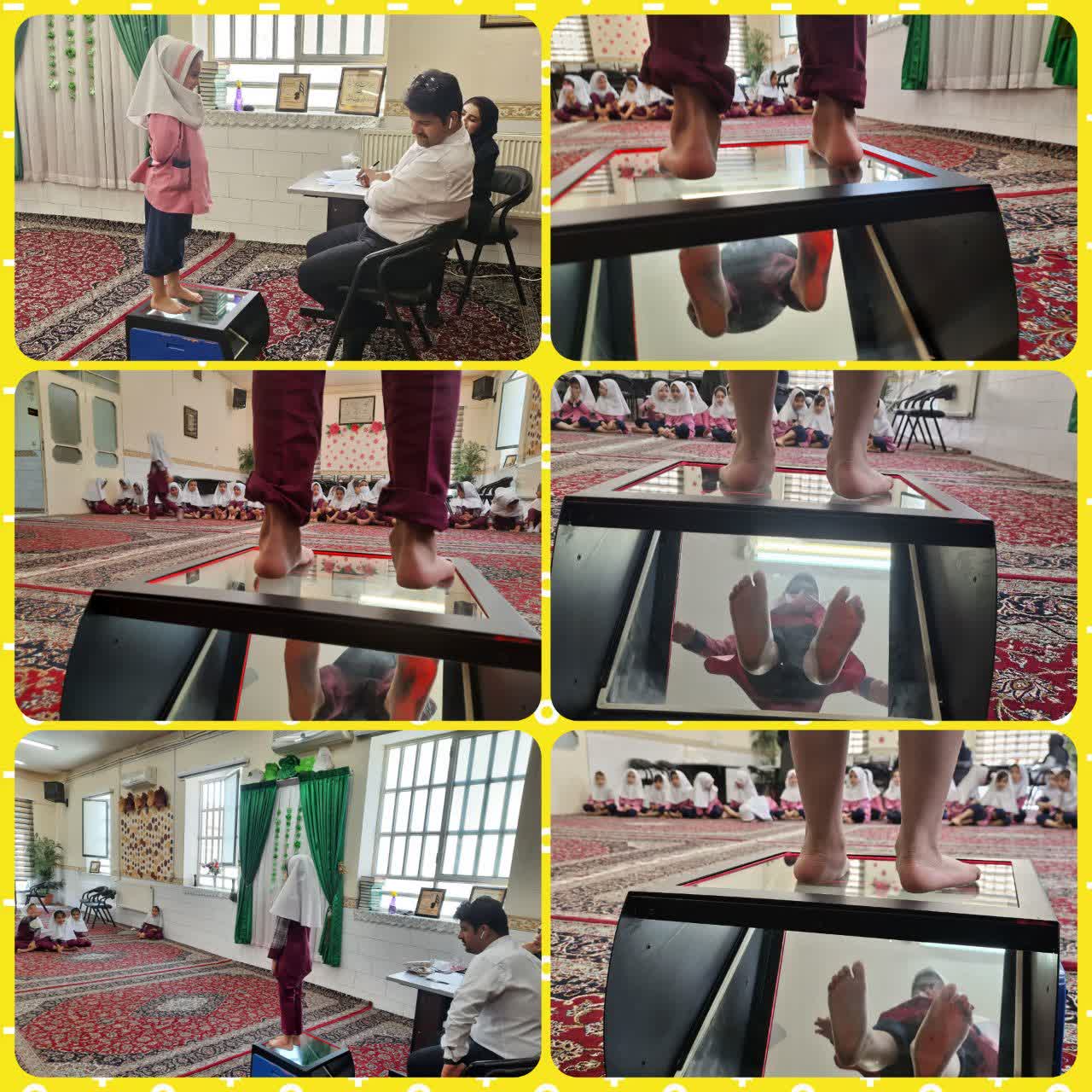 معاینات غربالگری ناهنجاری های اسکلتی_عضلانی توسط تکنیکال ارتوپد مرکز جامع توانبخشی هلال احمر