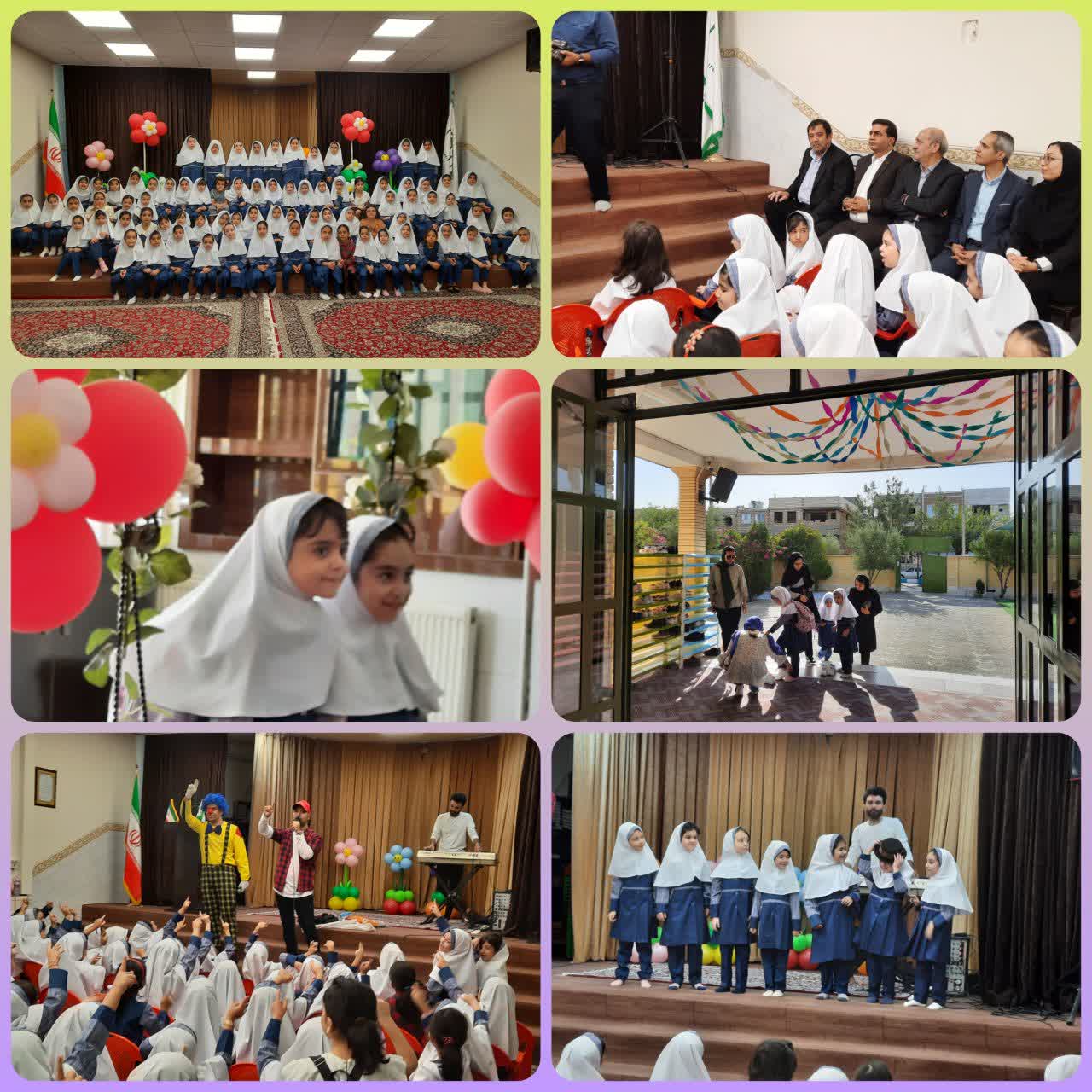 جشن شکوفه های پایه اول دبستان دوره اول ناحیه یک