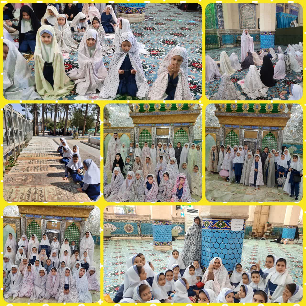 بازدید از امامزاده سید جعفر  دانش آموزان پایه اول