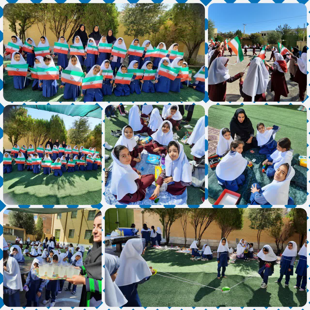 روز دانش آموز مبارک اردوی شاد و ورزشی درون مدرسه ای بصورت پایه ای