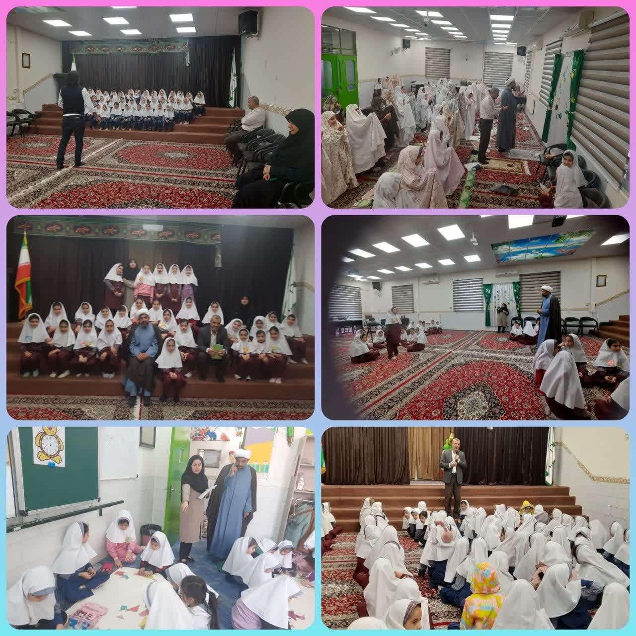 حضور و بازدید اعضای دفتر مرکزی مجتمع در مدرسه