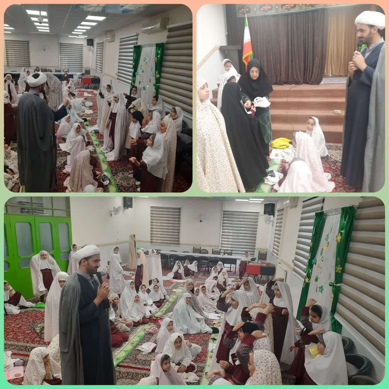 برگزاری مسابقه توسط امام جماعت در برنامه نماز