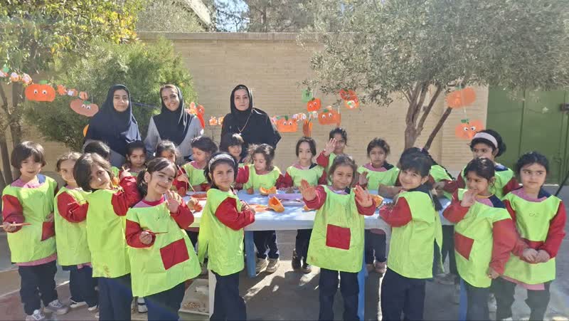 جشنواره پاییزی کدو (پایه پیش دبستانی)