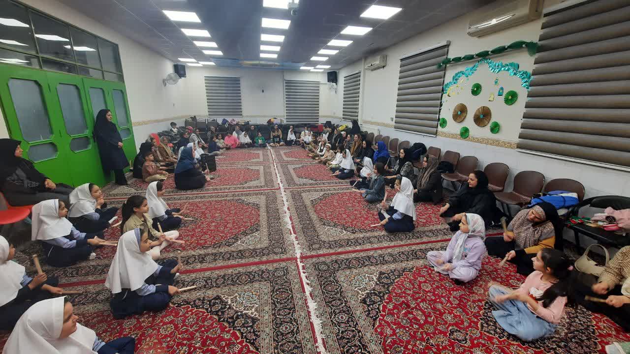 کارگاه مادر دختری پایه سوم