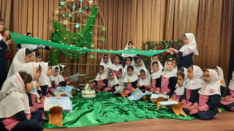 جشن نقل ریزان پایه پیش دبستانی