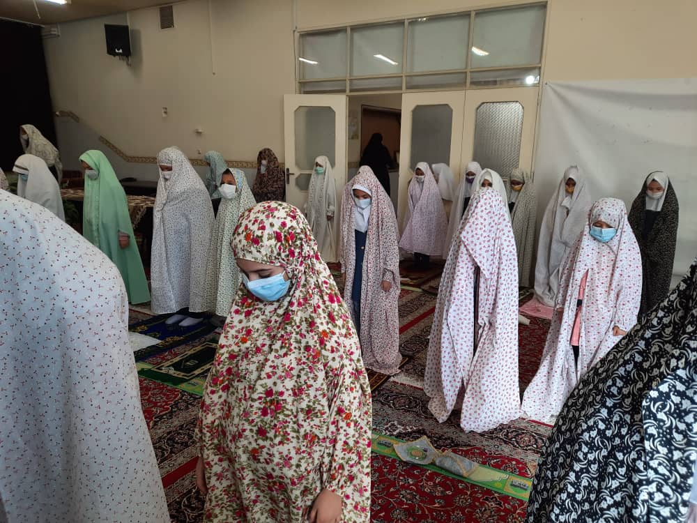 نماز دسته جمعی پایه سوم